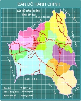 Giới thiệu khái quát tỉnh Gia Lai - Địa Lý Việt Nam - vansudia.net Gia Lai