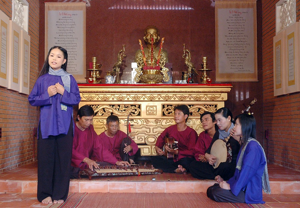 Cảnh sinh hoạt đờn ca tài tử vansudia.net  - Các di sản văn hóa thế giới ở Việt Nam