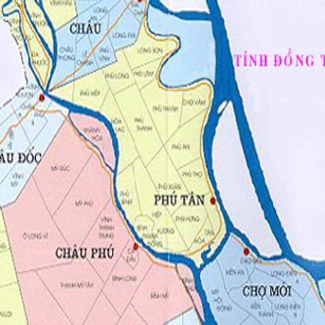 Giới thiệu khái quát huyện Phú Tân - Tỉnh An Giang - vansudia.net