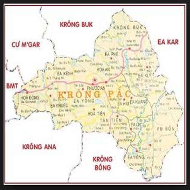 Giới thiệu khái quát huyện Krông Păc