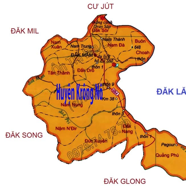 Giới thiệu khái quát huyện Krông Nô