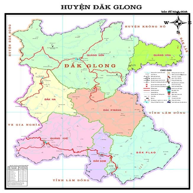 Giới thiệu khái quát huyện Đăk Glong