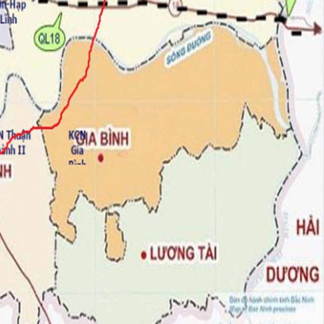 Giới thiệu khái quát huyện Gia Bình - Tỉnh Bắc Ninh - vansudia.net