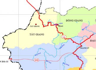huyện Tây Giang - Tỉnh Quảng Nam