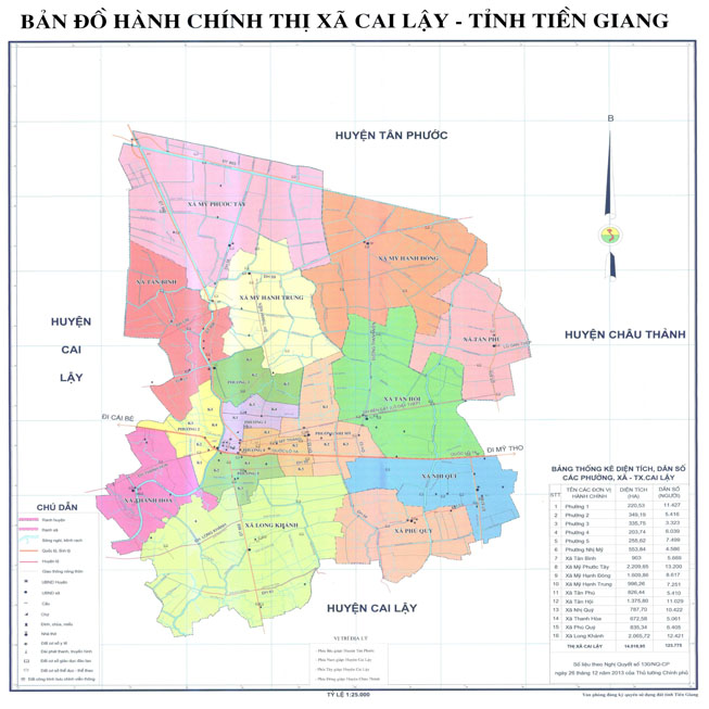 thị xã Cai Lậy - Tỉnh Tiền Giang