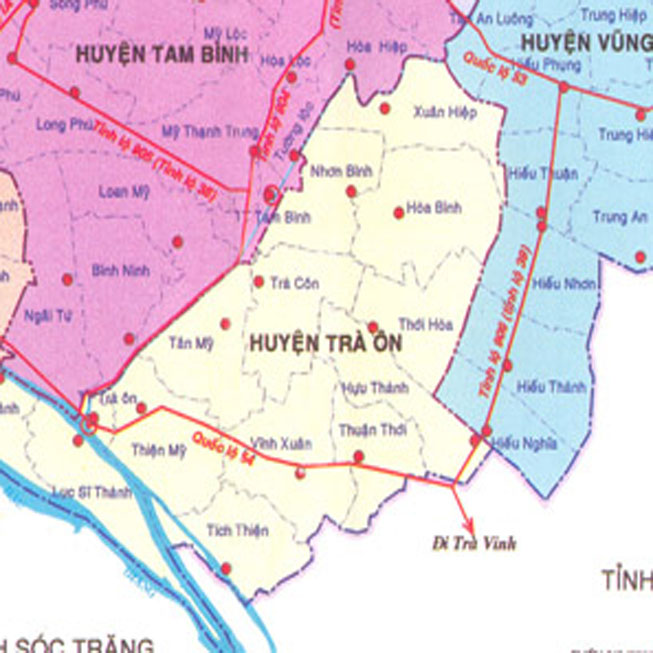 huyện Trà Ôn - Tỉnh Vĩnh Long
