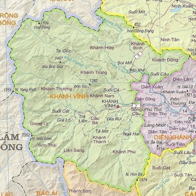 huyện Khánh Vĩnh - Tỉnh Khánh Hòa