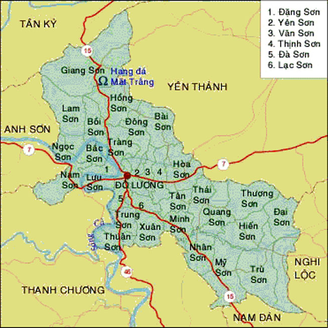 Giới thiệu khái quát huyện Đô Lương