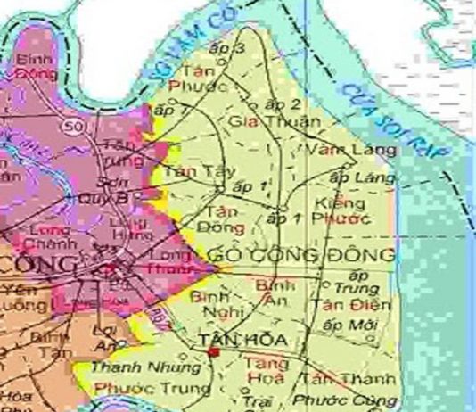 huyện Gò Công Đông - Tỉnh Tiền Giang