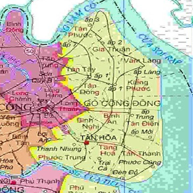 huyện Gò Công Đông - Tỉnh Tiền Giang