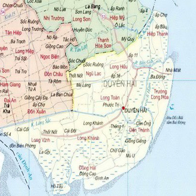 huyện Duyên Hải - Tỉnh Trà Vinh