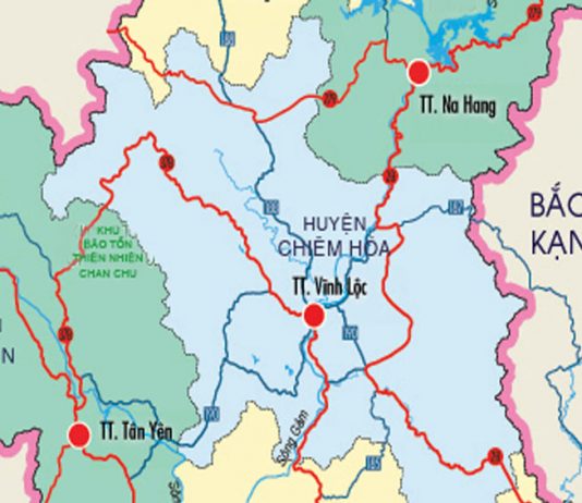 huyện Chiêm Hoá - Tỉnh Tuyên Quang