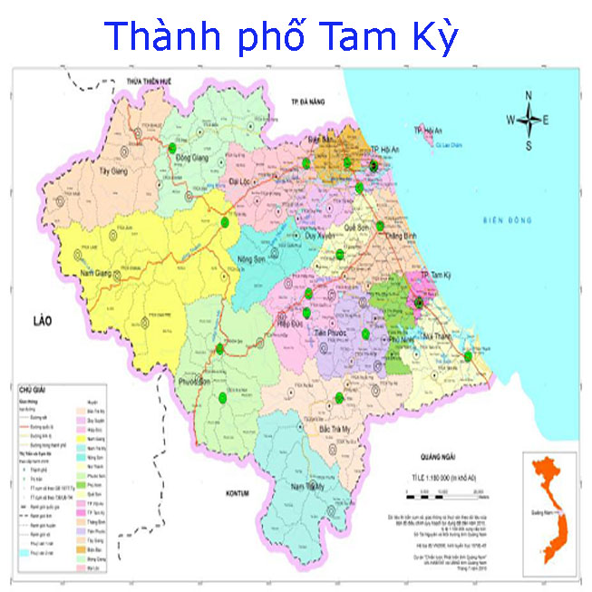 thành phố Tam Kỳ - Tỉnh Quảng Nam