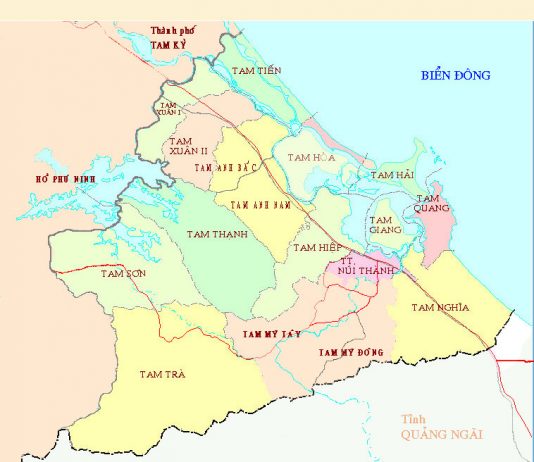 huyện Núi Thành - Tỉnh Quảng Nam