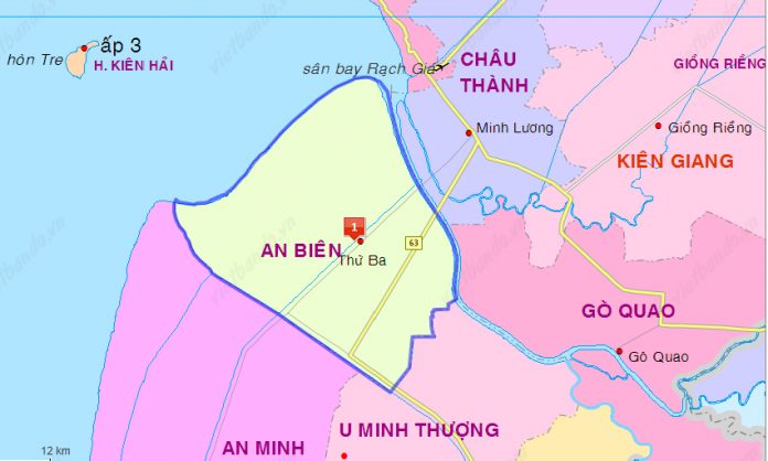 Giới thiệu khái quát huyện An Biên