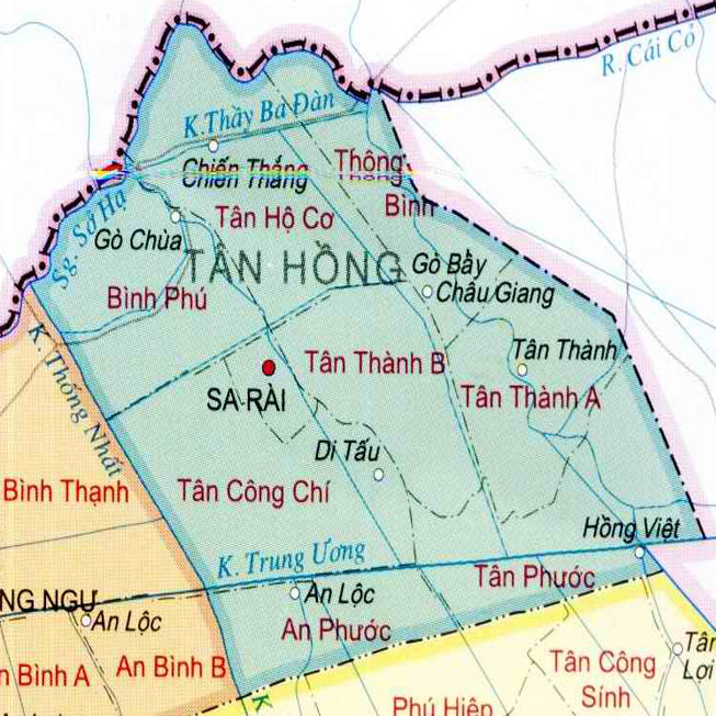 huyện Tân Hồng - Tỉnh Đồng Tháp