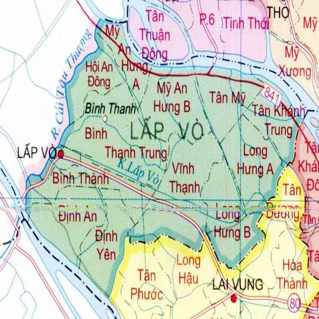 huyện Lấp Vò - Tỉnh Đồng Tháp