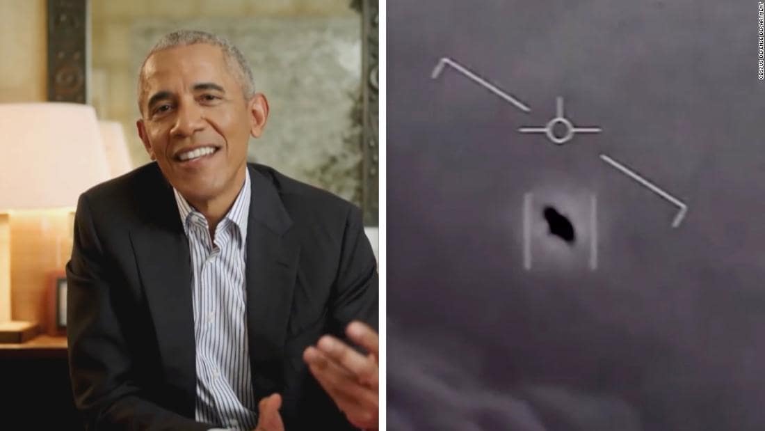 Cựu Tổng thống Obama đưa ra ý kiến xung quanh các video cho thấy UFO xuất hiện gần các mục tiêu quân sự Mỹ. min - Báo cáo về UFO được chờ đợi từ lâu của Lầu Năm Góc (Hoa Kỳ)