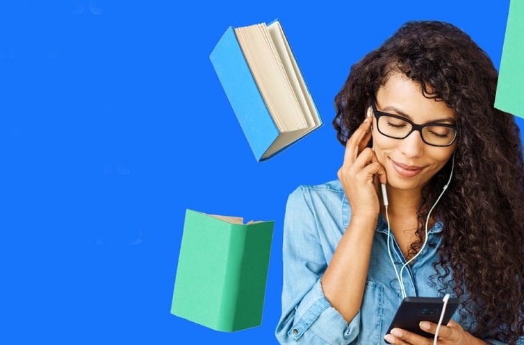 Hình ảnh quảng bá cho ứng dụng Blinkist. Ảnh: Blinkist.