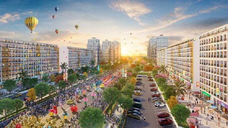 Sun Grand Boulevard tại Sầm Sơn (Ánh phối cảnh minh họa)