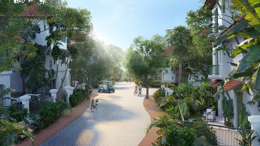 Sun Tropical Village đã tạo “cơn địa chấn” mạnh mẽ trên thị trường địa ốc 2021 (Ảnh phối cảnh minh họa)
