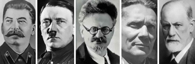 Hitler, Tito, Stalin, Trotsky và Freud, 5 chính trị gia hàng đầu thế giới đã sống trong cùng một khu phố tại Vienna, thủ đô của Áo, vào năm 1913.