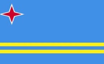 quốc kỳ Aruba min 356x220 - Văn Sử Địa Online - Giới thiệu, thông tin, quảng bá về văn học, lịch sử, địa lý
