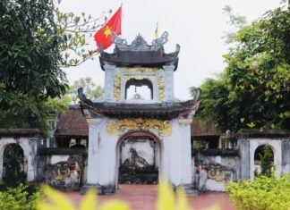 đền thờ Thượng tướng quân Nguyễn Biên hơn 600 tuổi ở Hà Tĩnh