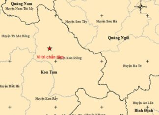 Ba trận động đất liên tiếp ở Kon Tum