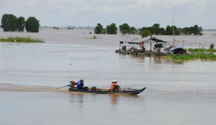 Mực nước sông Mekong cao hơn cùng kỳ nhiều năm gần đây
