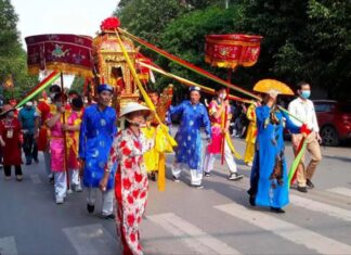 Khai hội Đền Đức Ông Trần Quốc Nghiễn