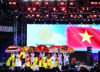 Lễ khai mạc SEA Games 31: Lay động lòng người bằng câu chuyện tre và lúa