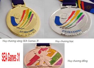 Ra mắt bộ huy chương cho SEA Games 31