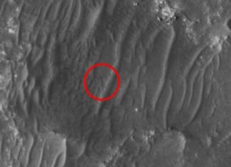 Tàu NASA chụp ảnh trực thăng sao Hỏa từ quỹ đạo Tàu NASA chụp ảnh trực thăng sao Hỏa từ quỹ đạo