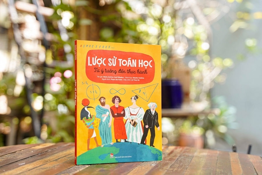 luoc su toan hoc min - Nhiều tựa sách mới, hấp dẫn ra mắt nhân Ngày Sách và Văn hoá đọc Việt Nam