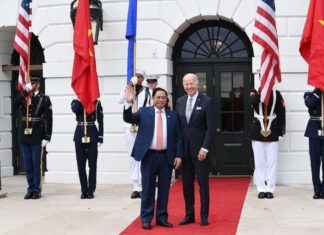 Hình ảnh Thủ tướng Phạm Minh Chính cùng các nhà lãnh đạo ASEAN dự chiêu đãi của Tổng thống Hoa Kỳ
