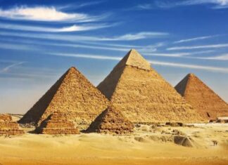 Giãi mã các di tích cổ đại của Ai Cập, Kim tự tháp Giza và tượng nhân sư
