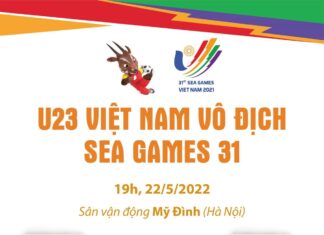 U23 Việt Nam giành ngôi vô địch SEA Games 31
