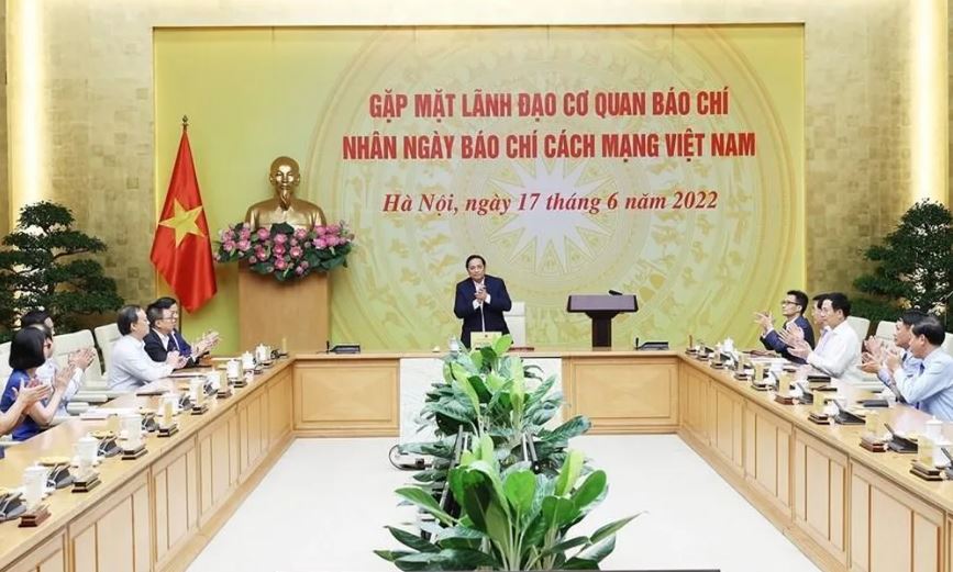 21 min 18 - Thủ tướng Phạm Minh Chính chúc mừng các cơ quan báo chí
