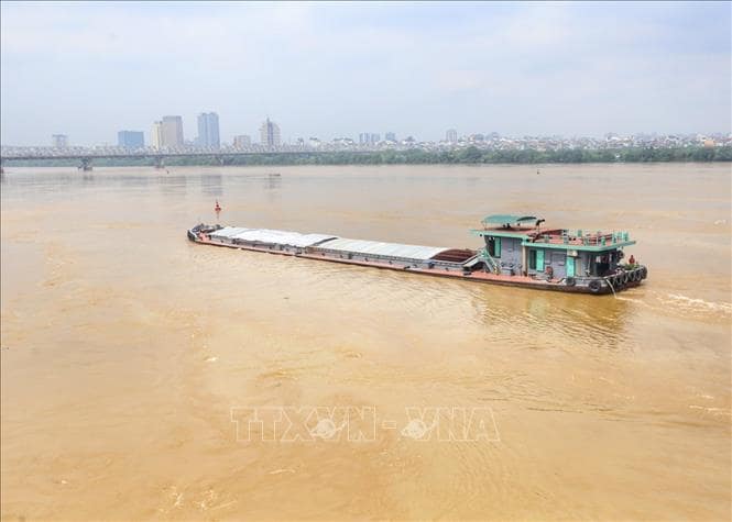 27 min - Mực nước sông Hồng tại Hà Nội lên cao
