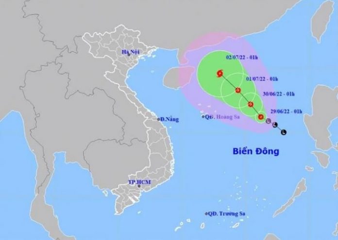 Áp thấp nhiệt đới giật cấp 8, khả năng mạnh lên thành bão trong 2 ngày tới Áp thấp nhiệt đới giật cấp 8, khả năng mạnh lên thành bão trong 2 ngày tới