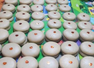 Bánh dày – lễ vật trong cưới hỏi của người Tày Bánh dày - lễ vật trong cưới hỏi của người Tày