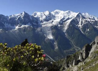 Dãy Alps đang từ từ 'thay áo'