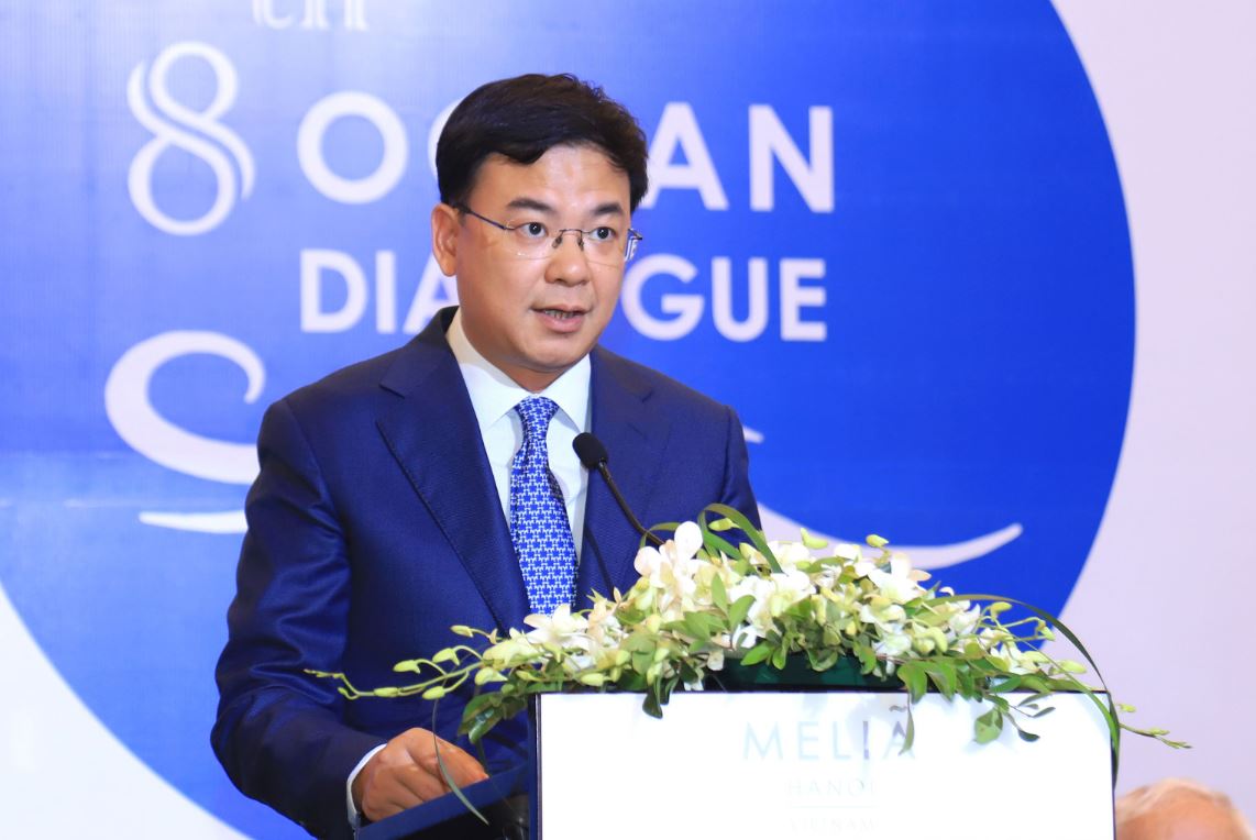 Thu truong Bo Ngoai giao Pham Quang Hieu phat bieu tai doi thoai min - Đối thoại biển ở Hà Nội: Giáo sư Nhật nói về khả năng Trung Quốc rút khỏi UNCLOS