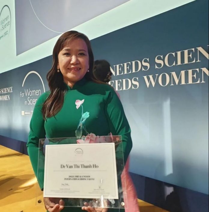UNESCO vinh danh một nhà khoa học nữ Việt Nam