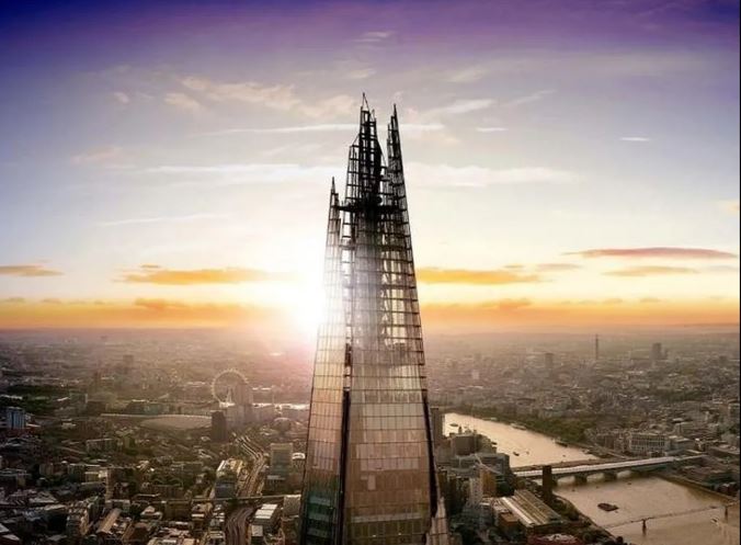 The Shard, tòa nhà cao nhất châu Âu thời điểm 2012 của Renzo Piano