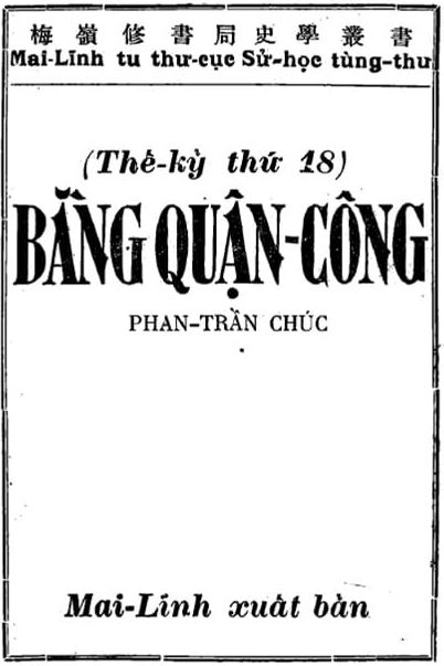 Bang Quan Cong Nguyen Huu Chinh Phan Tran Chuc Nxb Mai Linh 1943 min - Nguyễn Hữu Chỉnh - Cánh bằng bạt gió