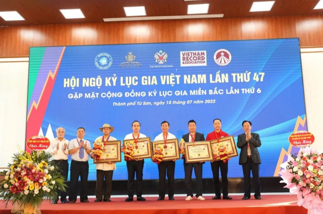 Kỷ lục gia Việt Nam: Ghi nhận thêm 6 kỷ lục mới