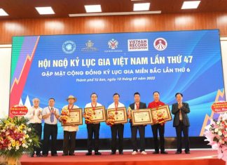 Kỷ lục gia Việt Nam: Ghi nhận thêm 6 kỷ lục mới