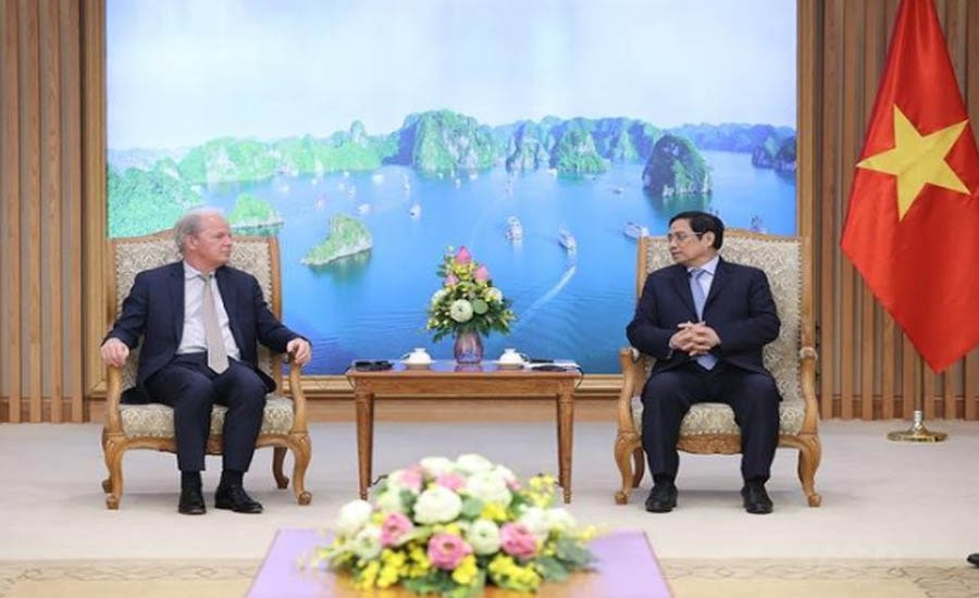 Ông Axel nhấn mạnh WB sẽ tiếp tục đồng hành cùng Chính phủ Việt Nam trên chặng đường phát triển sắp tới - Ảnh: VGP/Nhật Bắc
